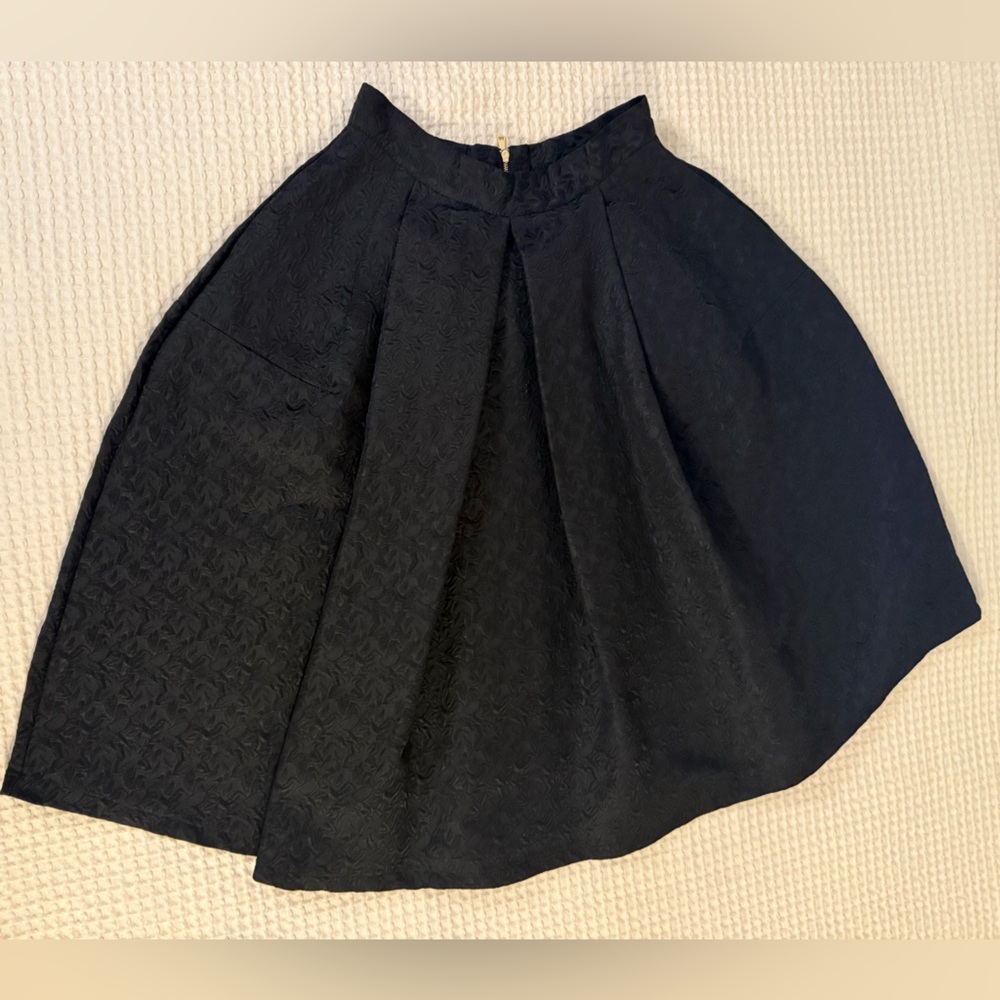 Vintage Formal Black Skirt